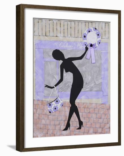 Cailloux Bleu, 2009-Jenny Barnard-Framed Giclee Print