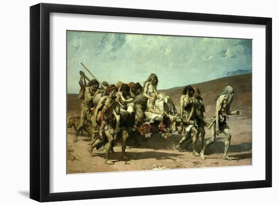 Cain, 1880-Fernand Cormon-Framed Giclee Print