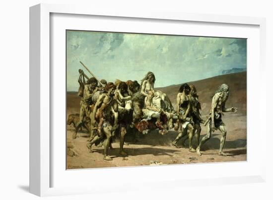 Cain, 1880-Fernand Cormon-Framed Giclee Print