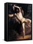 Cain after the Killing of Abel-Jean-Victor Schnetz-Framed Stretched Canvas