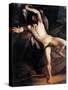 Cain after the Killing of Abel-Jean-Victor Schnetz-Stretched Canvas