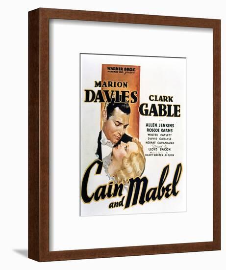 Cain and Mabel - Movie Poster Reproduction-null-Framed Photo