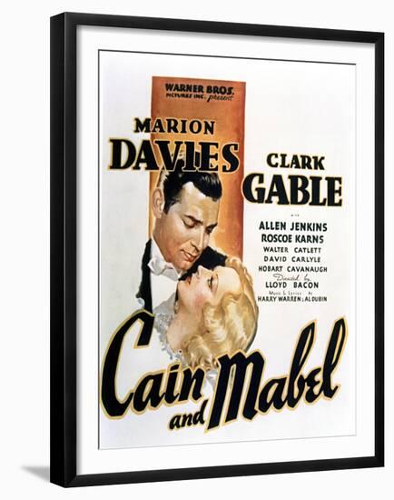 Cain and Mabel - Movie Poster Reproduction-null-Framed Photo