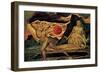 Cain Fleeing-William Blake-Framed Art Print