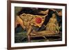 Cain Fleeing-William Blake-Framed Art Print