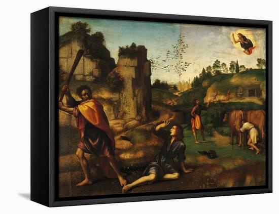 Cain Killing Abel, 1510-1515-Mariotto Albertinelli-Framed Stretched Canvas