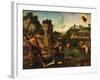 Cain Killing Abel, 1510-1515-Mariotto Albertinelli-Framed Giclee Print