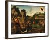 Cain Killing Abel, 1510-1515-Mariotto Albertinelli-Framed Giclee Print