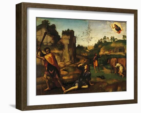 Cain Killing Abel, 1510-1515-Mariotto Albertinelli-Framed Giclee Print