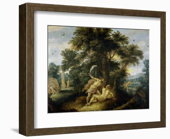 Caín Matando a Abel-Frans Francken the Younger-Framed Giclee Print