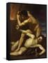 Cain Murdering Abel, about 1615-Bartolomeo Manfredi-Framed Stretched Canvas