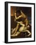 Cain Murdering Abel, about 1615-Bartolomeo Manfredi-Framed Premium Giclee Print
