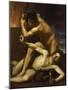 Cain Murdering Abel, about 1615-Bartolomeo Manfredi-Mounted Premium Giclee Print