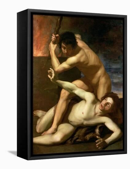 Cain Murdering Abel, circa 1610-Bartolomeo Manfredi-Framed Stretched Canvas