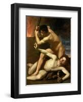 Cain Murdering Abel, circa 1610-Bartolomeo Manfredi-Framed Giclee Print