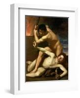 Cain Murdering Abel, circa 1610-Bartolomeo Manfredi-Framed Giclee Print