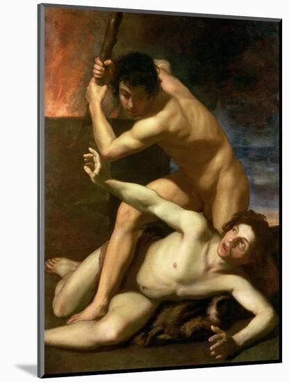 Cain Murdering Abel, circa 1610-Bartolomeo Manfredi-Mounted Giclee Print