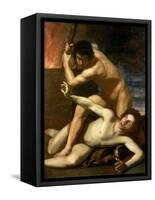 Cain Murdering Abel, circa 1610-Bartolomeo Manfredi-Framed Stretched Canvas