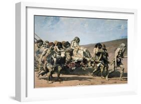 Cain, No. 21 the Conscience, from The Legend of the Centuries by Victor Hugo, 1859, 1880-Fernand Cormon-Framed Giclee Print