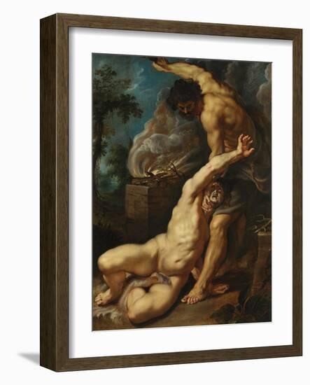 Cain Slaying Abel-Peter Paul Rubens-Framed Giclee Print