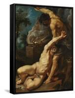 Cain Slaying Abel-Peter Paul Rubens-Framed Stretched Canvas