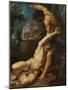 Cain Slaying Abel-Peter Paul Rubens-Mounted Premium Giclee Print