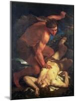 Cain Slaying Abel-Johann Karl Loth-Mounted Giclee Print