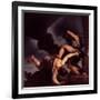 Cain Taunting Abel-Titian (Tiziano Vecelli)-Framed Giclee Print