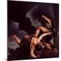 Cain Taunting Abel-Titian (Tiziano Vecelli)-Mounted Giclee Print