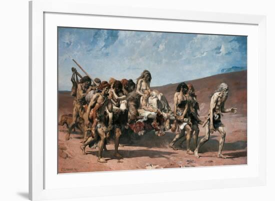 Cain-Fernand Cormon-Framed Art Print