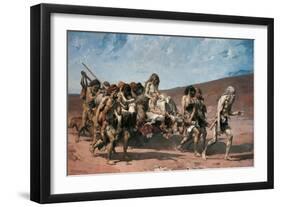 Cain-Fernand Cormon-Framed Art Print