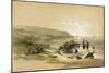 Caiphas Looking Towards Mount Carmel 1839, Volume II The Holy Land, Engraved by L.Haghe-David Roberts-Mounted Giclee Print