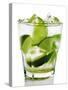 Caipirinha - National Cocktail Of Brazil Made With Cachaca, Sugar And Lime-svry-Stretched Canvas