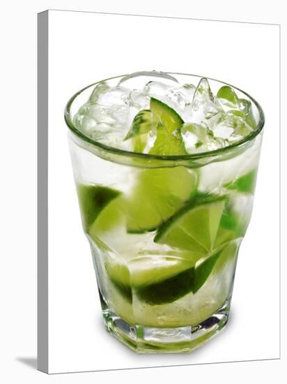 Caipirinha - National Cocktail Of Brazil Made With Cachaca, Sugar And Lime-svry-Stretched Canvas