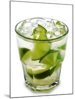 Caipirinha - National Cocktail Of Brazil Made With Cachaca, Sugar And Lime-svry-Mounted Photographic Print