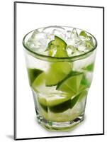 Caipirinha - National Cocktail Of Brazil Made With Cachaca, Sugar And Lime-svry-Mounted Photographic Print