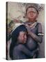 Caipo Indian Children, Xingu River, Brazil-null-Stretched Canvas
