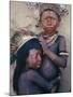 Caipo Indian Children, Xingu River, Brazil-null-Mounted Premium Photographic Print