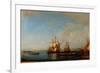 Caiques and Sailboats at the Bosphorus, Second Half of the 19th C-Felix-Francois George Ziem-Framed Giclee Print