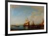 Caiques and Sailboats at the Bosphorus, Second Half of the 19th C-Felix-Francois George Ziem-Framed Giclee Print