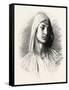 Cairene Maiden, Egypt, 1879-null-Framed Stretched Canvas