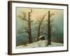 Cairn in Snow, 1807-Caspar David Friedrich-Framed Giclee Print