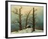 Cairn in Snow, 1807-Caspar David Friedrich-Framed Giclee Print