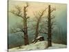 Cairn in Snow, 1807-Caspar David Friedrich-Stretched Canvas