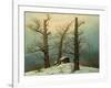 Cairn in Snow, 1807-Caspar David Friedrich-Framed Giclee Print