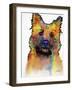 Cairn Terrier 1-Marlene Watson-Framed Giclee Print