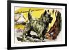 Cairn Terrier-English School-Framed Giclee Print