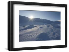 Cairngorm Mountain Landscape in Winter, Cairngorms Np, Scotland, UK, February 2010-Mark Hamblin-Framed Photographic Print