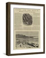 Cairo and the Nile, III-William Henry James Boot-Framed Giclee Print