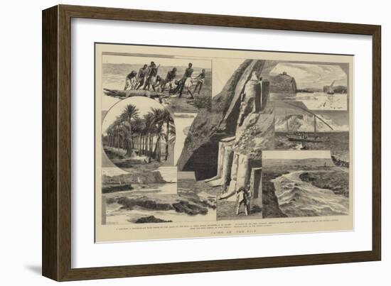 Cairo and the Nile-William Lionel Wyllie-Framed Giclee Print